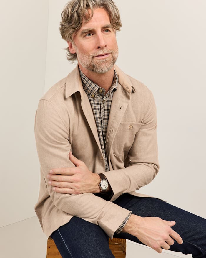 MEN'S ELBOW-PATCH TRAIL SHIRT